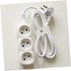 POPETPOP 6pcs Leather Cable Organizers Wire Holders for Home Office for Earphone Usb Tidy up Your Desktop Cords view 3