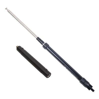 Portable LaserEngraved GRA7350TC HF Antenna | Telescopic 3.5MHz to 50MHz with 3/824 Connector | Lightweight Durable Ham Radio Solution