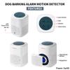 RANXINYUAN Barking Dog Motion Sensor-Pir Human Body Dog Barking Alarm Realistic Wireless Loud 1000Ft Door Chimes Home Security 1 Receiver 1 Motion Dectector Driveway Alarm Kit view 2