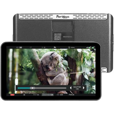 Portkeys LH7P 7'' Camera Field Monitor Wireless Control for A1/A9II/A7SIII/A7CII/FX3/FX30/ZV-E10/RX10/A7MIV/A7RIV/A7RV/RX0/A7MIII, R5/6(Mark II)/7/8, Z8/Z9, BS1H/BGH1, BMPCC 4K/6K(Pro), BS1H/BGH1, etc