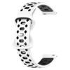 20mm Silicone Watch Band Replacement for Garmin Forerunner 245/245 Music, Vivoactive 3, Vivoactive 5, Venu, Venu Sq, Fenix 6S/5S, Approach S40/S42/S12, Galaxy Watch 7/6/5/4 Quick Release Sport Strap view 2