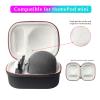 Carrying Case Compatible for HomePod Mini, Smart Speaker Travel Hard Carrying Case Shockproof Protective Case (Black) view 2