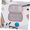 SOLUSTRE 2pcs Digital Accessories Organizer Pouch Portable Data Cable Storage Bag Multi-partition Design for Travel Business and School Use Lightweight and Electronics Organizer view 4