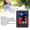 Bluetooth 5.0 MP3 Player, 2.4inch Music Player, 4GB Portable Music Audio Player with FM Radio, Recording E Book, Headphone, Support Memory Card up to 256GB (Black) view 2