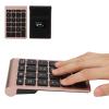 Zunate Mini Numeric Keyboard Compatible Bluetooth 5.0 for Android OS, 22 Keys Ergonomic Keypad with Scissor Foot (Rose Gold) view 2