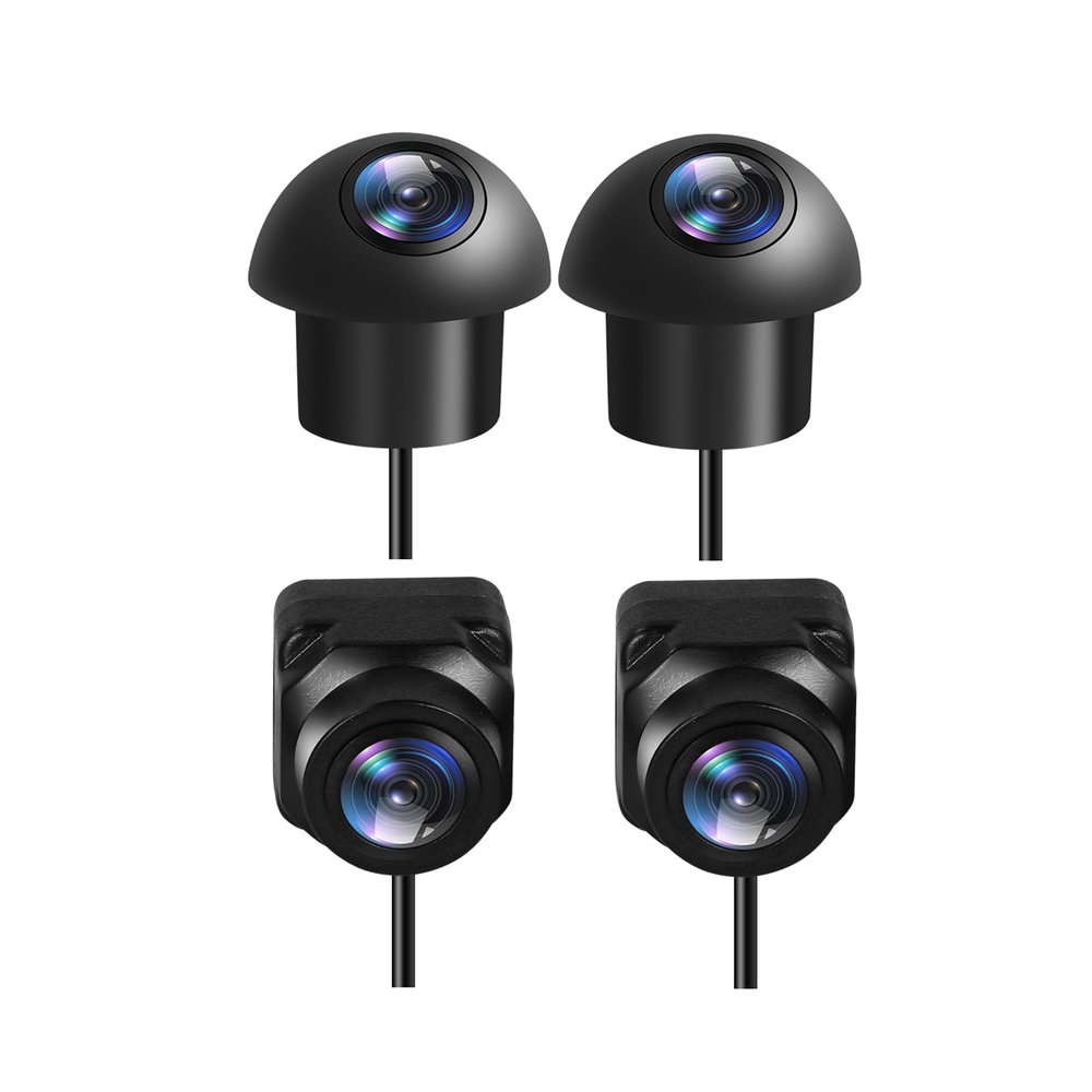 360 Panoramic Camera High Definition Rear/Front/Left/Right 360 Panoramic Accessories for Car Android Radio