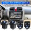 360 Panoramic Camera High Definition Rear/Front/Left/Right 360 Panoramic Accessories for Car Android Radio view 2