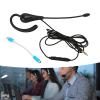 Heayzoki Single Ear Headset with Microphone, Wired One Ear Earphone, Noise Cancelling Lightweight Headset for Call Center Office (Type-C) view 4