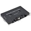 Qiilu Car Tape Player Adapter Cassette Tape Player Adapter Abs Car Cassette Player Adapter Car Bluetooth Cassette Reiver Converter with USB Cable view 2