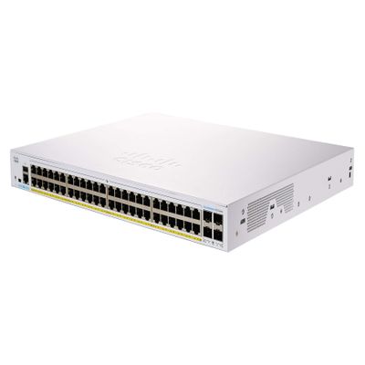 Cisco CBS250-48P-4X Business Series 48-Port Managed Ethernet Switch (Renewed)