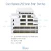 Cisco CBS250-48P-4X Business Series 48-Port Managed Ethernet Switch (Renewed) view 3