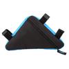 VBESTLIFE Frame Bag, Zipper Pocket Design Oxford Outdoor Quick Release Front Saddle Cycling Accessories Top Tube Triangle Tool Bag (Blue Letter on Black Background) view 2