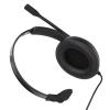 ciciglow Single Sided Ear Headphone, ENC Noise Reduction Business Headset 3.5mm Volume Adjustment Monaural Telephone Headset with Mic for Home Call Center view 2