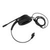ciciglow Single Sided Ear Headphone, ENC Noise Reduction Business Headset 3.5mm Volume Adjustment Monaural Telephone Headset with Mic for Home Call Center view 3