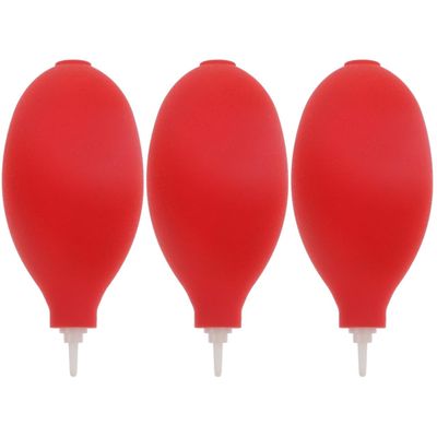UKCOCO 3 Pcs Air Blower Dust Blaster - Air Duster for Camera Lens and Keyboard Cleaning - Rubber Bulb Airpump for Outdoor Travel Cleaning