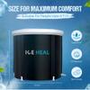ICEHEAL Recovery Tub Ice Bath Tub for Athletes Portable Bathtub Adult Sized Cold Plunge Pool/Portable Cold Tub, Portable Ice Bath for Cold Water Therapy Training // Larger Size view 2