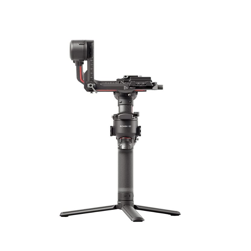 DJI RS 2-3-Axis Gimbal Stabilizer for DSLR and Mirrorless Camera, Nikon Sony Panasonic Canon Fujifilm, Ronin S, 4.5 kg Payload, Carbon Fiber, Touchscreen - Black (Renewed)