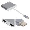ciciglow Type C to Adapter, 2 to 4K Adapte,Type C Dual Converter for Pro 2015 2016 2017 2018/ PixelASUS Zen AioHP Pavilion X2/ 950/950XL view 3