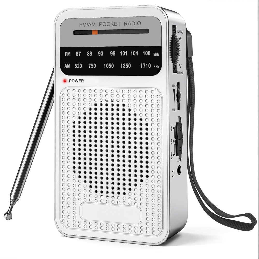 Goodes Portable Radio AM FM, Transistor Radio with Best Reception