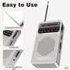 Goodes Portable Radio AM FM, Transistor Radio with Best Reception view 4