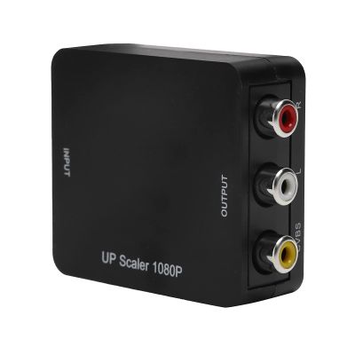 ciciglow to Converter,AV to Converter Mini Composite Video Audio Adapter with Mini USB Power Cord Compatible with Various SetTop Boxes Plug and Play
