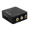 ciciglow to Converter,AV to Converter Mini Composite Video Audio Adapter with Mini USB Power Cord Compatible with Various SetTop Boxes Plug and Play view 3