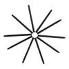 10-Pack Universal Replacement Standard Pen Nibs Replacement for Intuos CTL-4100 / 4100WL ; CTL-6100 / 6100WL(Black)(Black) view 2