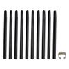 10-Pack Universal Replacement Standard Pen Nibs with Removal Ring Replacement for Intuos CTL-4100 / 4100WL ; CTL-6100 / 6100WL(2x Black) view 1