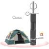 Burglar Alarm,Alarm Systems, Perimeter Trip Alarm Camping Trip Wire Alarm Device Loud Sound Camping Trip Alarm for Camping Property Safety view 2