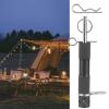 Burglar Alarm,Alarm Systems, Perimeter Trip Alarm Camping Trip Wire Alarm Device Loud Sound Camping Trip Alarm for Camping Property Safety view 3