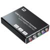 4K HDMI to Component Converter with Scaling Function, HDMI to YPbPr Converter Support 4K/60Hz Input, Support 480i/576i Component Output, Compatible with DVD/PS3/PS4/PS5/Amazon Fire TV Sticks view 1