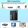 4K HDMI to Component Converter with Scaling Function, HDMI to YPbPr Converter Support 4K/60Hz Input, Support 480i/576i Component Output, Compatible with DVD/PS3/PS4/PS5/Amazon Fire TV Sticks view 2