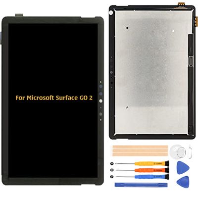 A-MIND for Microsoft Surface Go 2 / Surface Go 3 Screen Replacement 1901 1906 1926 1927 LCD Display Touch Digitizer Full Assembly with Repair Tool Kits(Black)