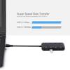 Marycan Sub-Control Switch USB C Hub,4 Port USB 3.0 Hub for Tablet Laptop Computer Notebook view 2