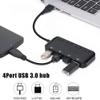 Marycan Sub-Control Switch USB C Hub,4 Port USB 3.0 Hub for Tablet Laptop Computer Notebook view 3
