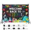 10x6.5ft Back to School Backdrop for Photoshoot Welcome Back Background for Photography Students Classmate Party Banner Portrait Photo Studio Props Classroom Wall Decor for Kids view 3
