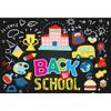 10x8ft Back to School Backdrop for Photoshoot Welcome Back Background for Photography Students Classmate Party Banner Portrait Photo Studio Props Classroom Wall Decor for Kids view 1