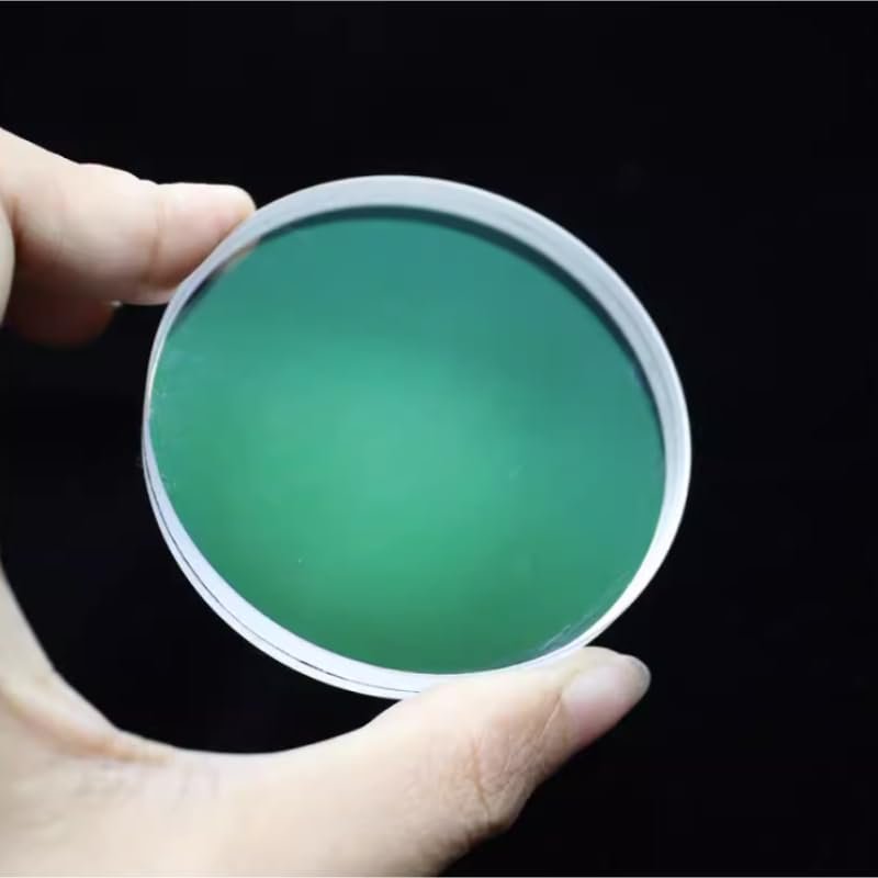 WODOFULHY D60F700 D60F800 Glued Green Film Achromatic Objective Set for DIY Refractive Astronomical Telescope Accessories (Glued Green Film D60 F700)