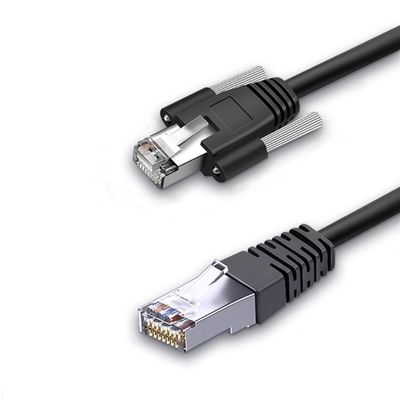 Flexible Industrial Camera gigabit Network Cable Drag Chain Bend-Resistant Tank Chain Cable Camera-Specific Network Cable Black (2m)