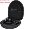 Adada Hard Travel Case for Silensys E7 / PurelySound E7 / MOVSSOU E7 / COWIN E7 / Tapela E7 / Audonia E7 Active Noise Cancelling Bluetooth Headphones (Black) view 2