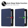 Case Fits Amazon 6" Kindle Paperwhite 10th Generation[2018 Release,Model: PQ94WIF]-Smart Auto Sleep/Wake, Light Thin Cross Pattern PU Leather Cover view 4