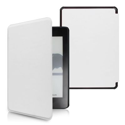 Case Fits Amazon 6" Kindle Paperwhite 5th/6th/7th Generation [2012/2013/2015 Release, Model: EY21&DP75SDI]-Smart Auto Sleep/Wake, Light Thin Cross Pattern PU Leather Cover