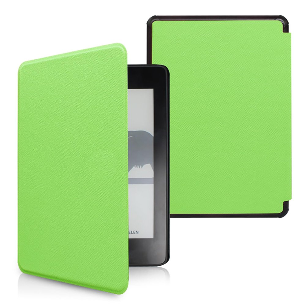 Case Fits Amazon 6" Kindle 8th Generation [2016 Release,Model: SY69JL]-Smart Auto Sleep/Wake, Light Thin Cross Pattern PU Leather Cover