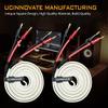 UCINNOVATE White Speaker Wire, 2 Pack 1.5m / 4.9FT OFC HiFi Speaker Cable with Gold-Plated Banana Plugs for Speakers Terminal Home Theater view 4