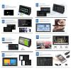 Double Din Android 12 Car Stereo 9 Inch Touchscreen Car Radio for Volvo S60 V60 2011~2020 GPS Navigation MP5 Player with AHD Backup Camera Support 4G/WiFi/USB/FM Radio/SWC/DSP/Carplay,2014~2020,M400S view 4