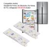 2Pcs LED Light Strip Set, Replacement and Repair Part for SW BX02B Refrigerator and Freezer, Bright and Energy, Efficient, DC 12V view 2