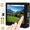 4.3inch DSI LCD Display with Case for Raspberry Pi 4B, 800x480 Capacitive Touchscreen MIPI DSI Interface IPS Wide Angle, Supports Raspbian/Ubuntu/Kali / WIN10 IoT/Retropie, Driver Free view 1