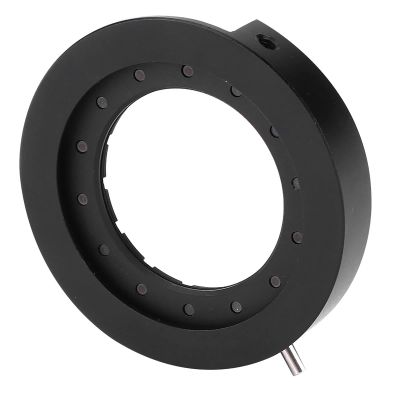 Iris Diaphragm, Microscope Iris Adapter Aperture Adjustable Lens Optical Diaphragm for Microscope(SK25 with Base)
