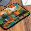 Abstract Art Tablet Sleeve - Colorful Art Gift - Laptop Items - 10 inches view 2
