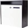 BABYCE Suggestion Box Comment Collection Box Outside Wall Mailbox Lockable Office Letterbox Wall-Mounted Galvanized Sheet Material Mailbox Drop Box view 1